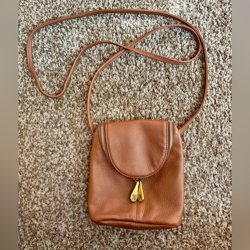 HOBO Tan Crossbody Bag